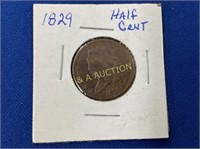 1829 50C TYPE COIN