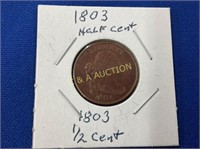 1803 50C BUST COIN