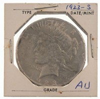 1923-S Peace Silver Dollar