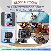 FULL HD WATERPROOF SPORTS WIFI(30-M) ACTION CAMERA