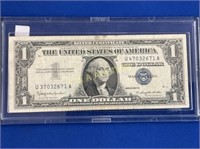 1957B $1 BLUE SEAL