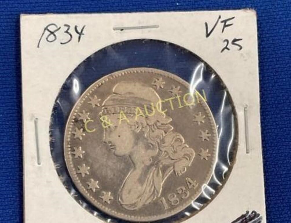 1834 VF25 CAPPED