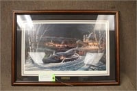 Family Traditions By Terry Redlin Signed Approx 32
