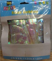 Party fringe backdrop