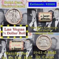 ***Auction Highlight*** Old Casino 50c Roll $10 Ha