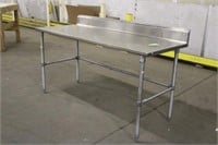 Stainless Counter  Approx 72"x30"x37"