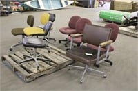 (7) Office Chairs Assorted Styles