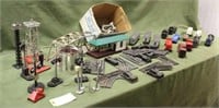 (2) Boxes Of Assorted Train Cars/Train Accessories