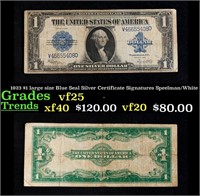 1923 $1 large size Blue Seal Silver Certificate Gr