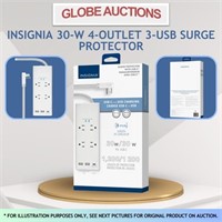 INSIGNIA 30-W 4-OUTLET 3-USB SURGE PROTECTOR
