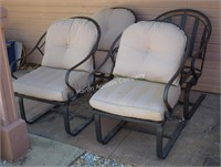 Lot of 4 Patio Chairs