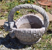 Concrete Basket Statuary