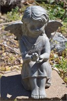 Small Resin Yard Angel Statue