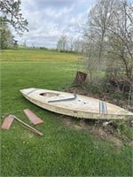 Alcort Sunfish Sail Boat 12’ Long with Mast