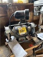 6” Bench Grinder with Light