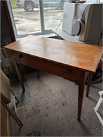 1-Drawer Wood Table