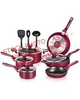 Nutrichef 14pcs.kitchenware pots & pans set