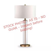 Harlow 29" Brass/glass Table Lamp