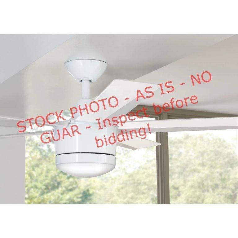 Merwry 52" LED White Ceiling Fan