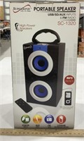 Supersonic Portable speaker - sealed