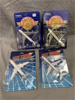 (4) ERTL Airplane Collectibles