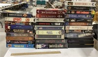 30 VHS - 9 Sealed