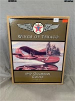 ERTL Texaco 1940 Grumman Goose Airplane Bank