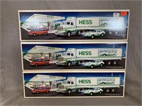 (3) Hess 18 Wheeler and Racer