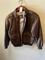 Leather Jacket Size Medium