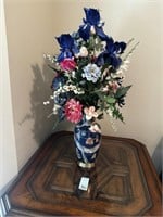 Oriental Vase w/ Florals