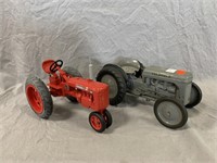 (2) Scale Model Toy Tractors