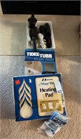 Curling Irons, Tubb Splash Guard & Heating Pad