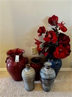 Large Vases & Floral