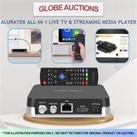 ALURATEK ALL-IN-1 LIVE TV & STREAMING MEDIA PLAYER