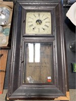 Antique 8-Day Brass WM. L. Gilbert & Co. Clock