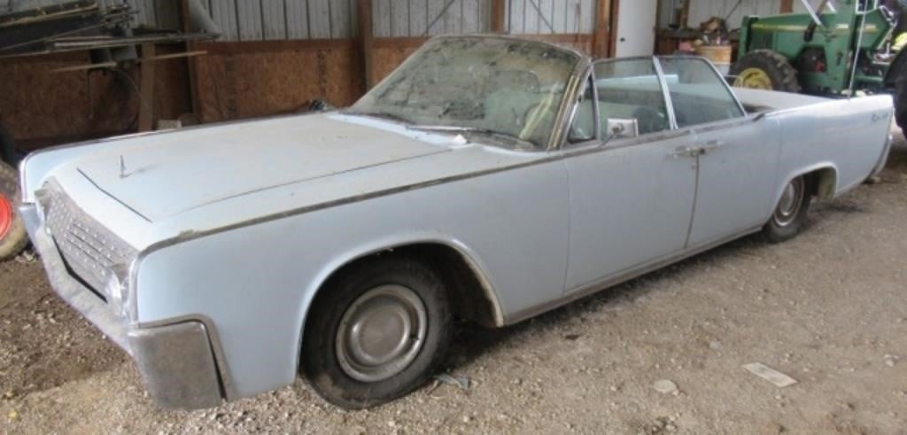 1963 Lincoln Continental with Suicide