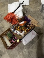 2 Boxes of Fall, Easter Decorations & Misc.