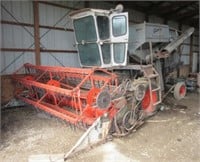 Allis Chalmers Gleaner C-II Combine with 12'