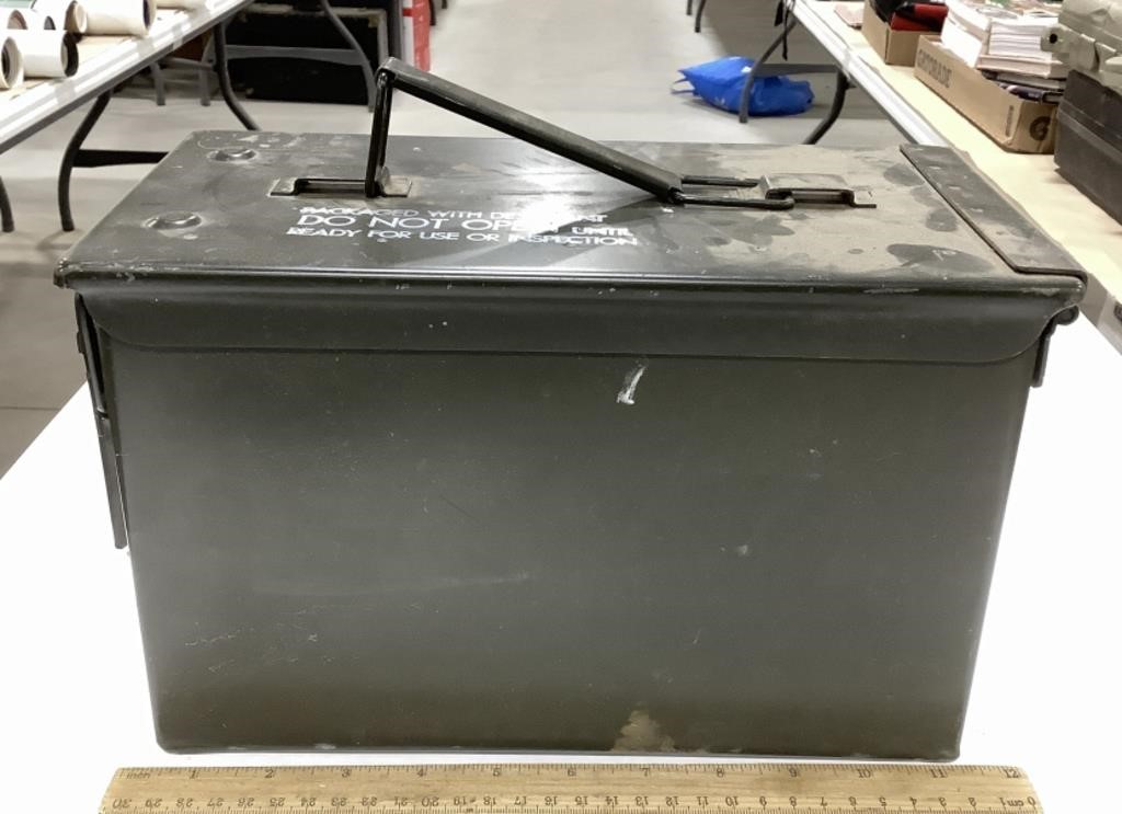 Metal Ammo can - empty
