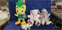 (4) Assorted Stuffed Animals