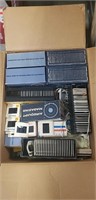 Box Of Assorted Photography Slides & More