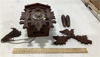 Wood cuckoo clock