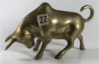 Brass Bull 4" x7 " L