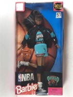 1998 NBA Barbie NIB Vancouver Grizzlies