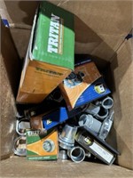Lot of Various Bearings, Pipe Fittings and Other M