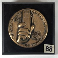 1953 Phillips 66 New Customer Plan and Paperweight