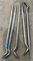 (Times 5) 30" Goose Neck Bars