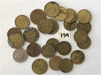 Lot of Miscellaneous Tokens