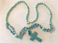 Handcrafted Turquoise and Bead Necklace