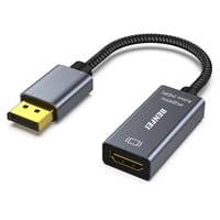 $14  BENFEI DisplayPort to HDMI  4K@60Hz - Gray